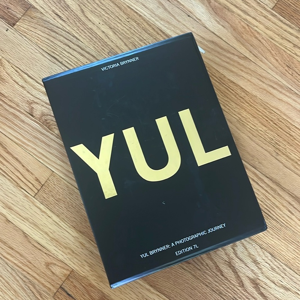 Yul Brynner photo books. Rare